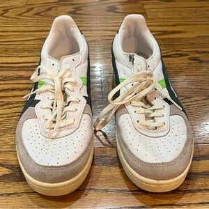 Onitsuka Tiger GSM Men’s Sneakers Size 9 White Green J Crew Retro Vintage Tennis